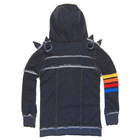 Mini Shatsu Sergeant Snake Spike Hoody - BNWT - Picture 3 of 3